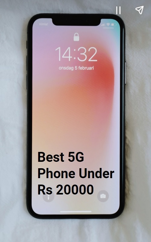 Best 5G Mobile Phones Under 20000 Rs in India